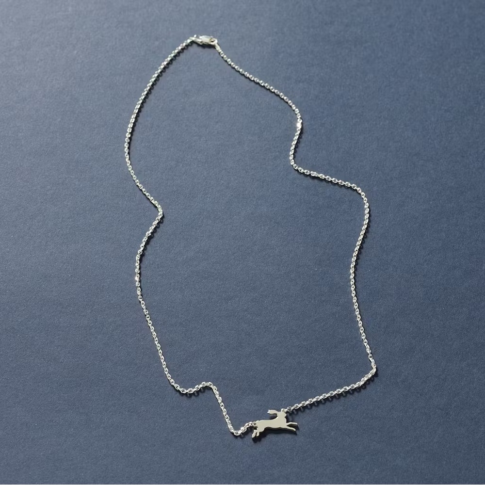 Silver Eliot Necklace